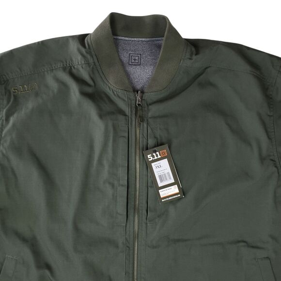 NWT 5.11 Tactical Revolver Reversible Jacket Mens 3XL TDU Green Gray Ripstop - Picture 3 of 16